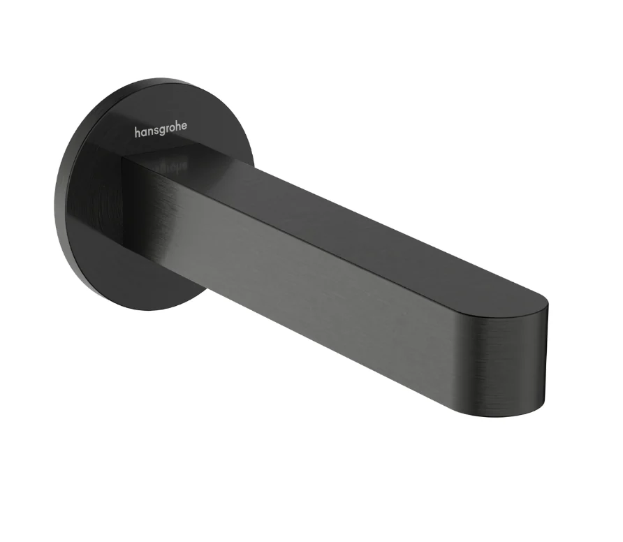 Излив, Hansgrohe, Finoris, цвет-шлифованный черный хром