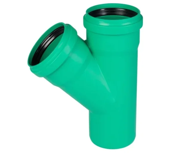 Тройник KG2000EA, 160/160*45°, зеленый, Ostendorf