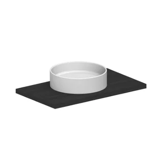 Раковина, Scarabeo, THIN-LINE, шгв 450*450*130, отверстия для смесителя-отсутствуют, цвет-белый — иконка
