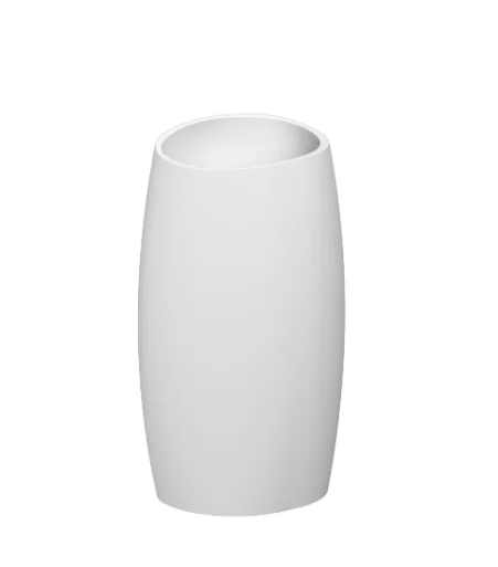 Раковина, Scarabeo, Moai, шгв 510*425*850, отверстия для смесителя-отсутствуют, цвет-белый