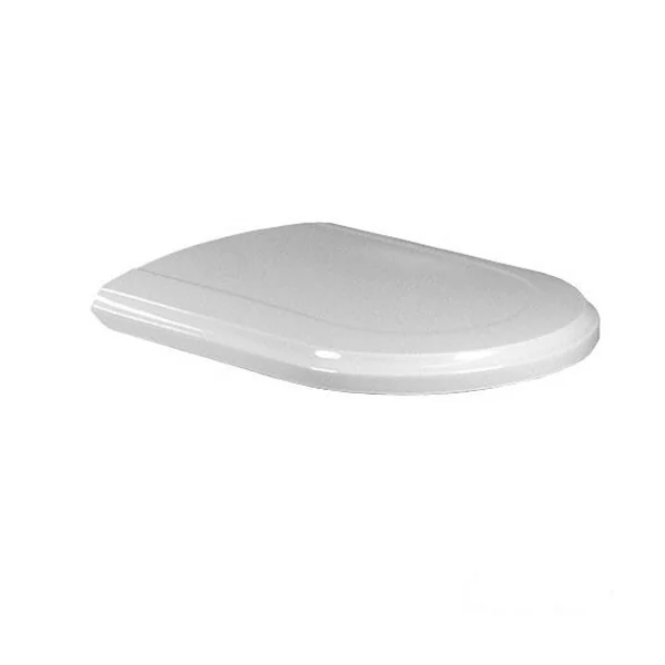 Сиденье для унитаза, Villeroy&Boch, Hommage Duo, шг 430*485, CeramicPlus, цвет сиденья-альпийский белый (белый Alpin)