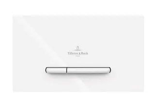 Клавиша смыва, Villeroy&Boch, ViConnect, для унитаза, шгв 253*20*145, цвет-белый
