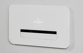 Клавиша смыва, Villeroy&Boch, ViConnect, для унитаза, шгв 269*13*161, цвет-Glass Glossy White
