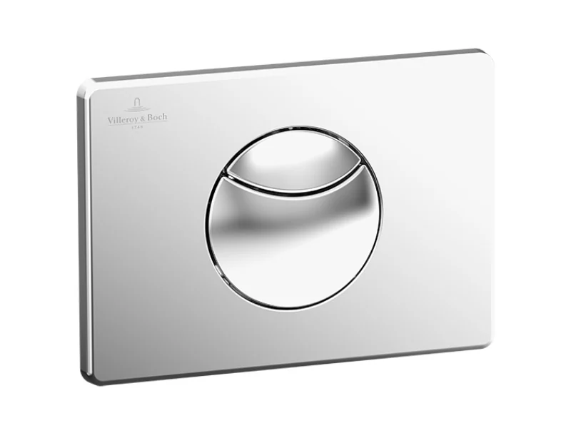 Клавиша смыва, Villeroy&Boch, ViConnect, шгв 205*22*145, цвет-Stainless Steel