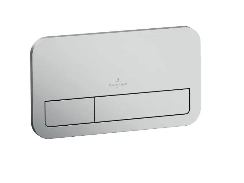 Клавиша смыва, Villeroy&Boch, ViConnect, назначение-для унитаза, шгв 253*10*145, цвет-хром матовый