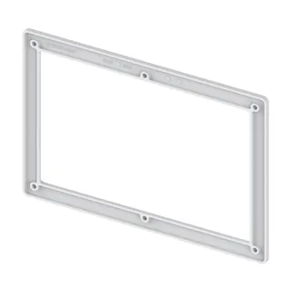 Дистанционная рамка, TECE, TECEfilo-Solid, шгв, 220*4*140, цвет-белый