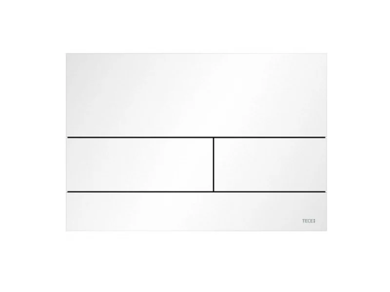 Клавиша смыва, TECE, TECEsquare II, для унитаза, шгв 220*3*150, цвет-белый матовый