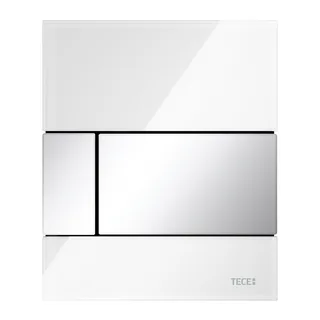 Панель смыва, TECE, TECEsquare, для писсуара, шгв 104*11*124, цвет-белый/хром глянцевый