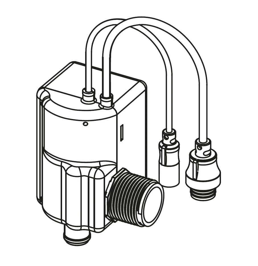 Клапан, TECE, TECEProfil, для писсуара 230 V TECEfilo