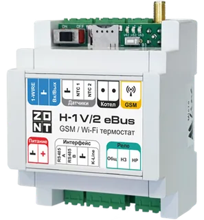 Блок дистанционного управления котлом GSM-Climate ZONT H-1V/2 eBUS