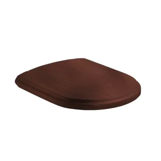 Сиденье для унитаза, Villeroy&Boch, Hommage, шгв 374*443*43, цвет-тонированный под орех — иконка