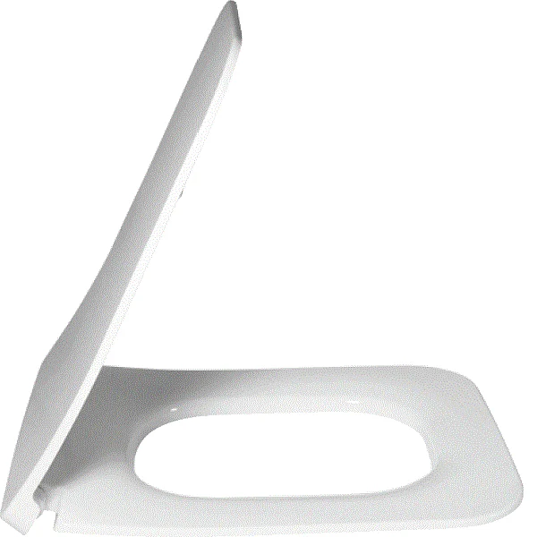 Сиденье для унитаза, Villeroy&Boch, Venticello, шг 379*436, цвет-альпийский белый (белый Alpin)