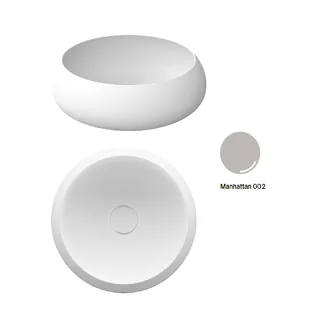 Раковина, Bette, BetteCraft, шгв 350*350*120, отверстия для смесителя-отсутствуют, BetteGlasur® Plus, цвет-Manhattan