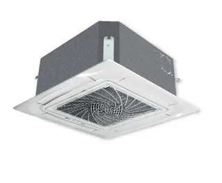 AB162MCERA(M), Внутренний блок, Haier, кассетный, 4-х поточный компакт, без панели, без пульта