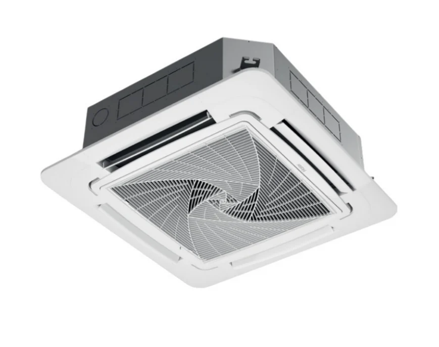 AB482MNERL, Внутренний блок, Haier, кассетный, 4-х поточный с круговым потоком, без панели, без пульта, протокол 1192