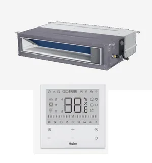 AD35S2SM3FA, Внутренний блок мульти-сплит системы, Haier, Super Match Plus, канальный, с проводным пультом