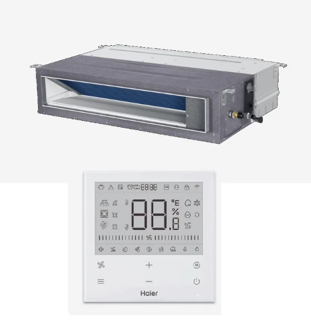 AD50S2SM3FA, Внутренний блок мульти-сплит системы, Haier, Super Match Plus, канальный, с проводным пультом