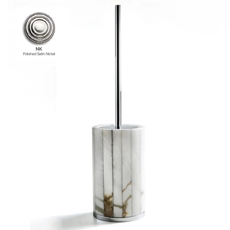 Ёршик, 3SC, Rigato, шгв 110*110*440, цвет колбы-Alabaster, цвет держателя-Polished Satin Nickel