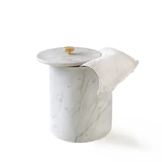 Корзина, 3SC, Apuana 2.0, шгв 200*200*260, цвет-никель сатинированный полированный