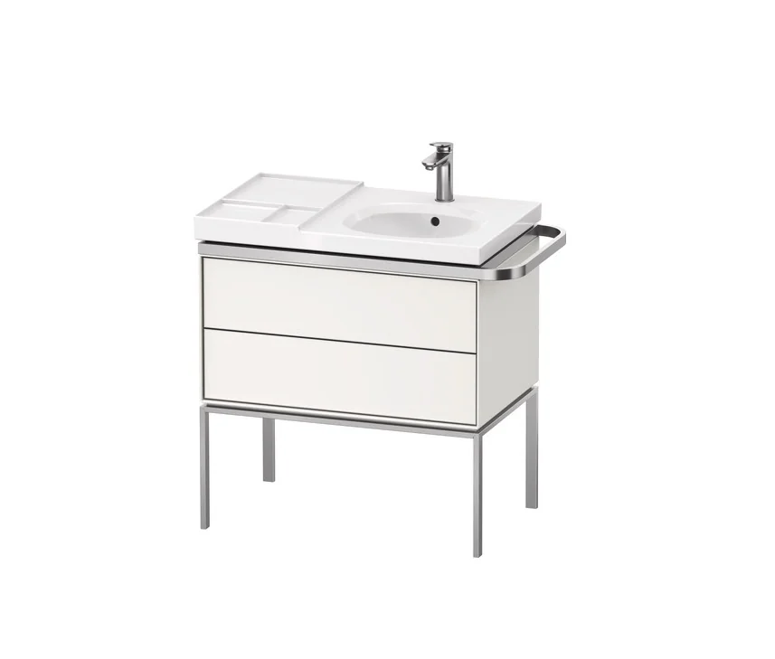 Тумба под раковину, Duravit, Aurena, шгв 784*492*802, раковина-необходимо заказать, цвет-мраморная структура/Таупе шелковисто-матовый