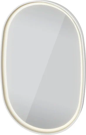 Зеркало, Duravit, Aurena, овальное, шгв 520*78*800, с подсветкой, система защиты от запотевания
