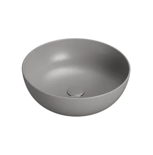 Раковина, Globo, T-EDGE, шгв 450*450*160, отверстия для смесителя-отсутствуют, CERASLIDE, BATAFORM, цвет-Agata