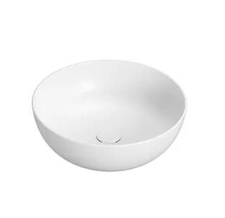 Раковина, Globo, T-EDGE, шгв 450*450*160, отверстия для смесителя-отсутствуют, CERASLIDE, BATAFORM, цвет-белый