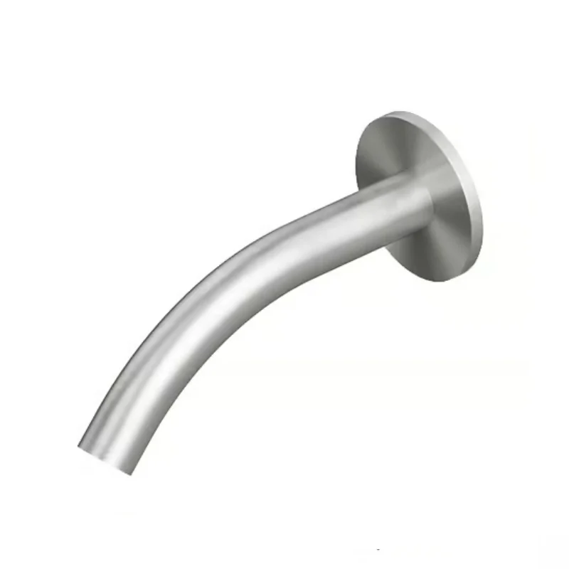 Излив, Quadro design, Complements, цвет-Steel Brushed
