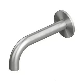 Излив, Quadro design, Complements, цвет-Steel Brushed