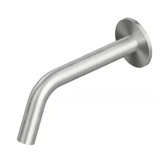 Излив, Quadro design, Complements, цвет-Steel Brushed