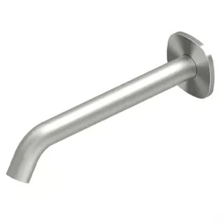 Излив, Quadro design, Super, цвет-Steel Brushed