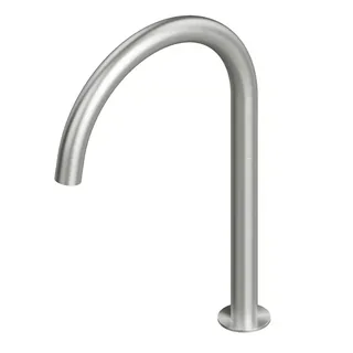Излив, Quadro design, Complements, цвет-Steel Brushed — иконка