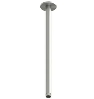 Держатель верхнего душа, Quadro design, цвет-Steel Brushed