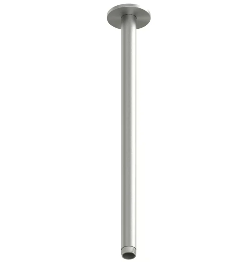 Держатель верхнего душа, Quadro design, цвет-Steel Brushed