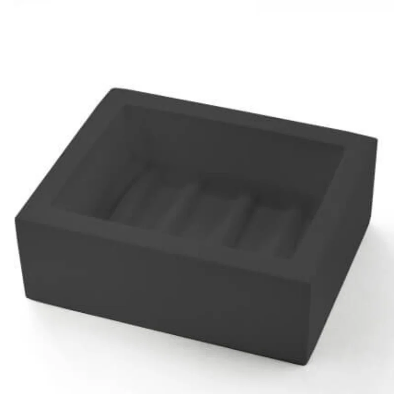 Мыльница, 3SC, BeMood Black, шгв 100*80*35, цвет-черный матовый