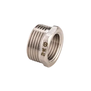 Футорка, 1 1/2" х 3/4", НВ, латунь никелированная
