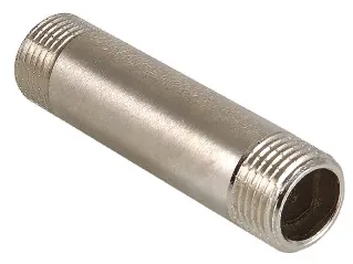 Бочонок, НН, 1/2"x1/2"x60 мм, латунь никелированная
