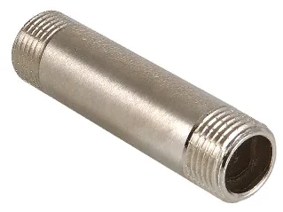Бочонок, НН, 1/2"x1/2"x60 мм, латунь никелированная