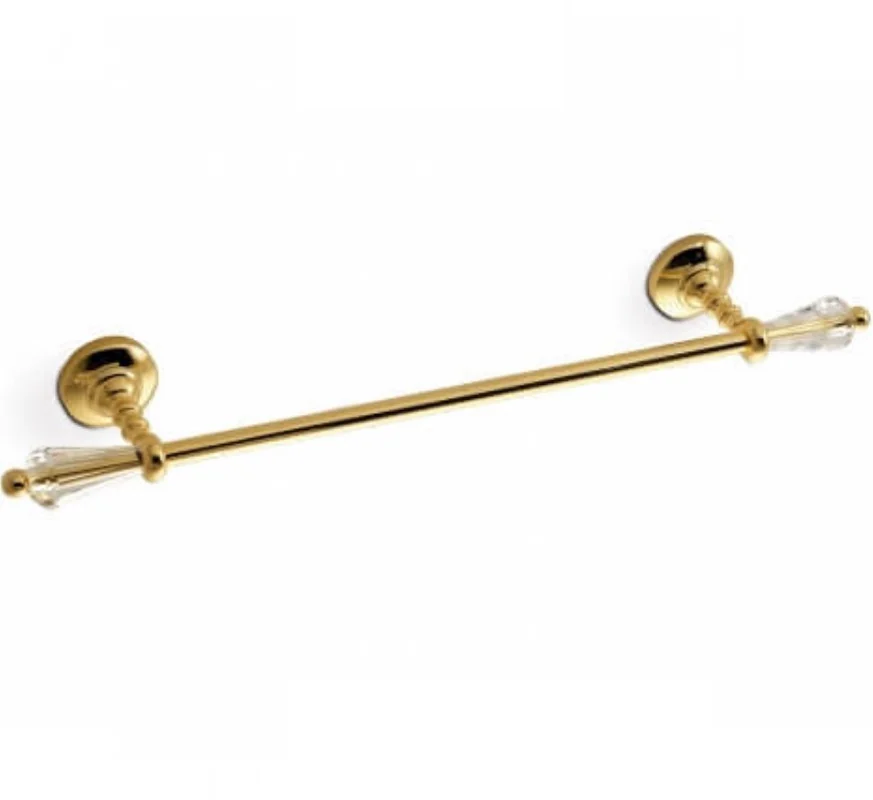 Полотенцедержатель, 3SC, Boheme, шгв 695*90*50, цвет-Polished Gold 24Kt, декоративный элемент-хрусталь Swarovski
