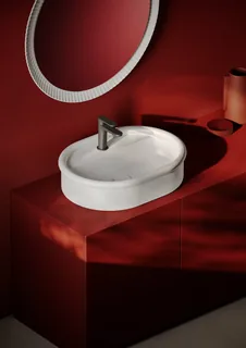 Раковина, Artceram, Brera, шгв 600*450*155, отверстия для смесителя-1, цвет-белый (Товар заказной, возврату не подлежит)