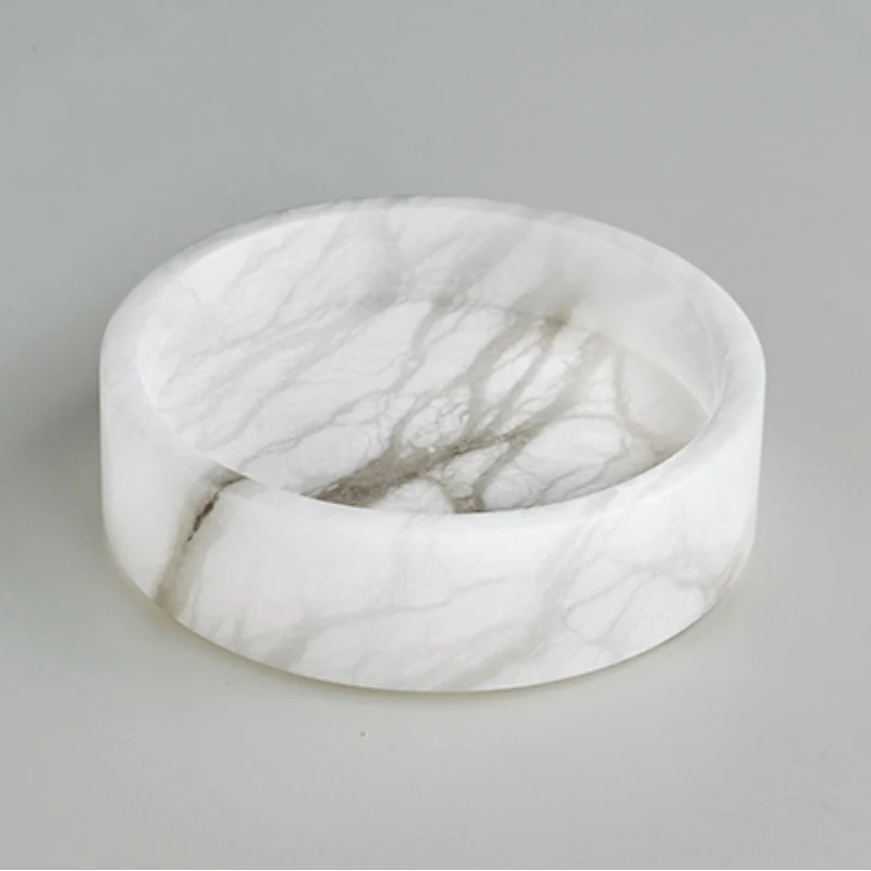Мыльница, 3SC, Baster Round, шгв 110*110*30, цвет-Alabaster