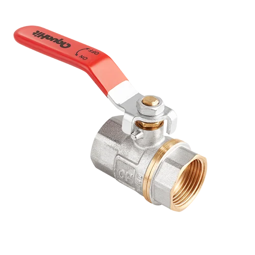 Кран шаровой, AquaHit, 3/4", ВВ, PN 25, ручка-рычаг (РГГ)