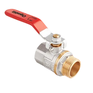 Кран шаровой, AquaHit, 1 1/4", НВ, PN 25, ручка-рычаг (РГШ)