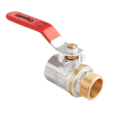 Кран шаровой, AquaHit, 1 1/2", НВ, PN 25, ручка-рычаг (РГШ)