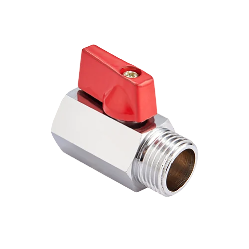 Кран шаровой, Premium, мини, 1/2", НВ, PN 16, ручка-флажок