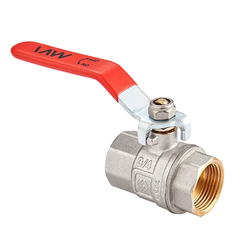 Кран шаровой, Premium, 3/4", ВВ, PN 40, ручка-рычаг