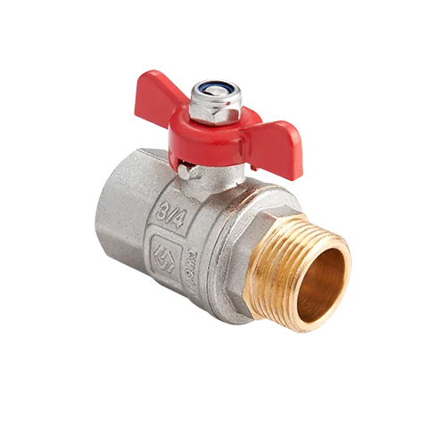 Кран шаровой, Premium, 1/2", НВ, PN 40, ручка-бабочка