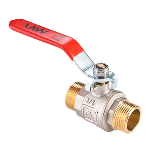 Кран шаровой, Premium, 1/2", НН, PN 40, ручка-рычаг