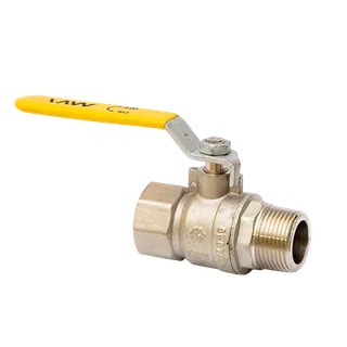 Кран шаровой, Premium, 3/4", НВ, PN 25, ручка-рычаг, газовый