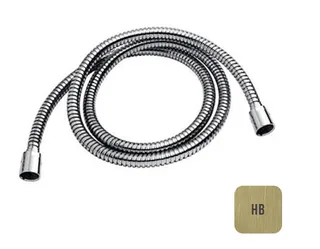 Шланг для душа, Almar, 316 Stalnless Steel, длина шланга, мм-1500, цвет-High Brass Brushed PVD (ПРОДАЕТСЯ ТОЛЬКО В КОМПЛЕКТЕ С ОСНОВНЫМ ИЗДЕЛИЕМ) (Товар заказной, возврату не подлежит)